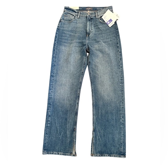 DL Vintage NWT Emilie Straight Ultra High Rise Vintage Dark Oasis Size 28 - Picture 1 of 10
